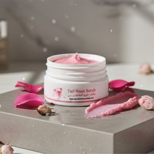 سكن مي مقشر للجسم طبيعي ورد طائفي - 50 جم