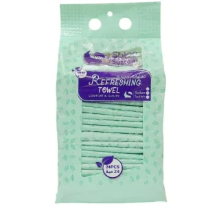 صالون سستم مناشف منعشة نعناع 24حبه