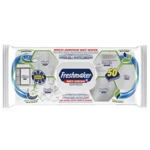 فريش ميكر مناديل مبلله للاسطح 50 حبه