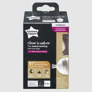 تومي تيبي رضاعة متطورة تدفق بطئ بسعة 150 مل (MO32624)