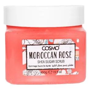 كوزمو مقشر السكر بزبدة الشيا والورد المغربي 450جرام
