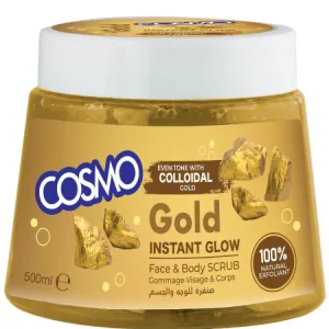 كوزمو صنفرة للوجة والجسم حليب الارز 500مل