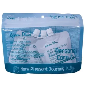 روم بلس مجموعة العناية الشخصية غسول وشامبو وبلسم للجسم 30ML*3