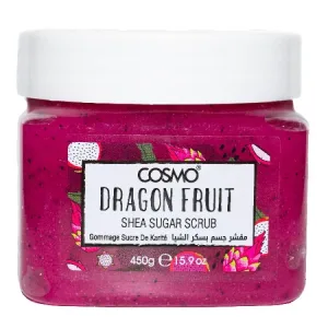 كوزمو مقشر السكر بزبدة الشيا وفاكهه التنين 450جرام