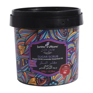 جاردن اوليان مقشر السكر بزيت الاركان وزيت الخزامى 300جرام