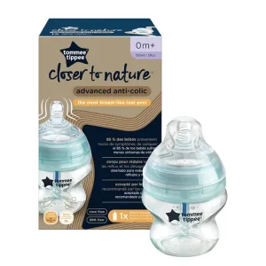 تومي تيبي رضاعة تدفق بطئ مضادة للمغص (MO03025) بسعة 150 مل