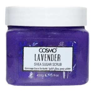 كوزمو مقشر السكر بزبدة الشيا اللافندر 450جرام