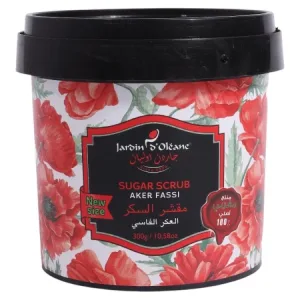 جاردن اوليان مقشر السكر العكر الفاسي 300جرام