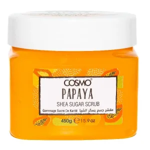 كوزمو مقشر السكر بزبدة الشيا والبابايا 450جرام