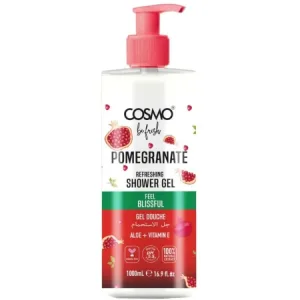 كوزمو بي فريش جل استحمام بنكهة الرمان 1000مل