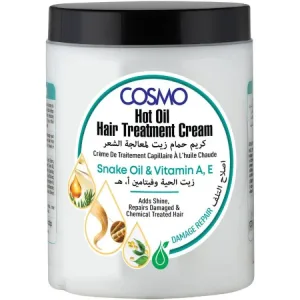 كوزمو كريم حمام زيت بفيتامين A&E وزيت الحية 1000مل