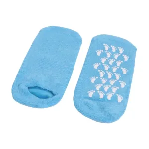 سبا سستم جوارب الجل لترطيب القدمين ازرق