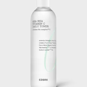 تونر بأحماض AHA وBHA وفيتامين C