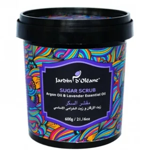 جاردن اوليان مقشر السكر بزيت الاركان وزيت الخزامى 600جرام