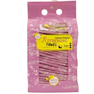 مناشف منعشة برائحة اللافندر 24 حبة - صالون سستم