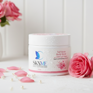 مقشر جسم بالورد لبشرة ناعمة 300 جم - سكن مي