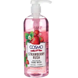غسول يدين مرطب بالفراولة 750 مل - كوزمو