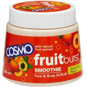 صنفرة وجه وجسم بالمشمش والخوخ 500 مل - كوزمو