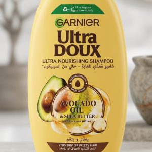شامبو 600مل بزيت الافوكادو وزبدة الشيا - غارنييه