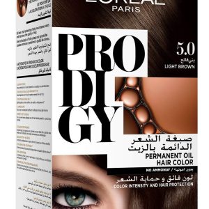 صبغة شعر دائمة بالزيت 5.0 كستنائي - لوريال باريس