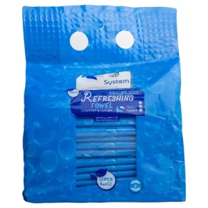 مناشف منعشة اكوا 12حبه - صالون سستم