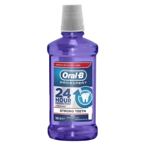غسول للفم أورال بى 500 مل للأسنان قوية oral-b pro-expert strong teeth mouthwash mint 500ml
